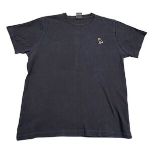 OVO October's Very Own Small Owl Logo Tee Black Gold Made Canada Mens M